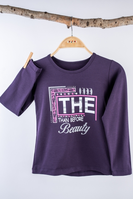Long sleeve girl blouse