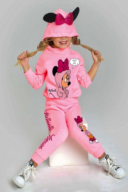 Mickey mouse long sleeve girl set