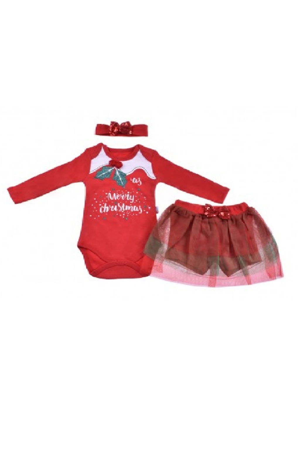 Christmas set long sleeve girl