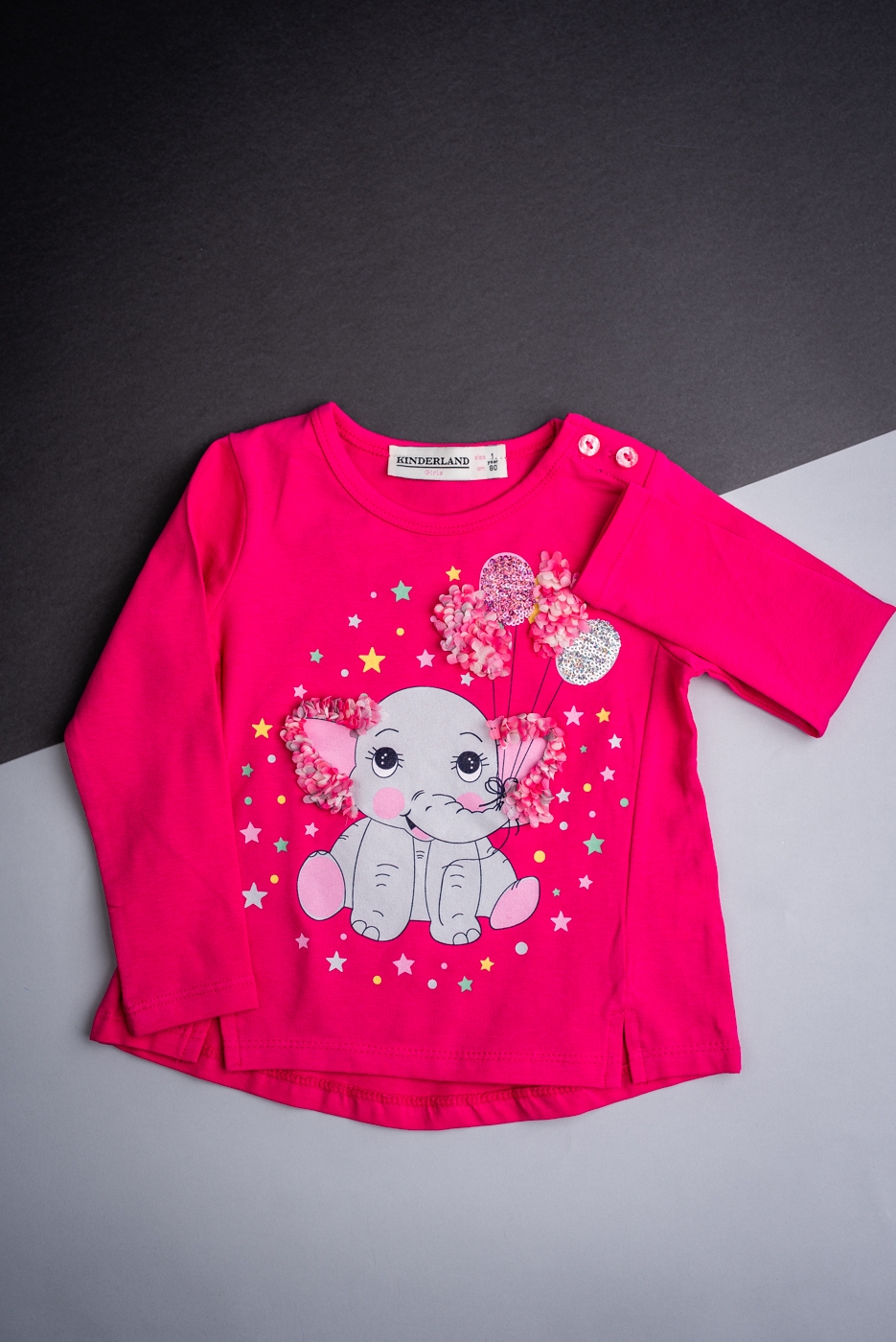 Blouse girl long sleeves