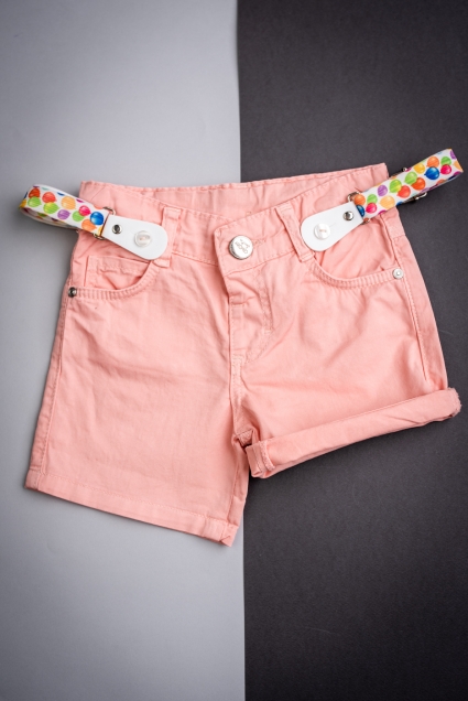 Girl shorts with suspenders