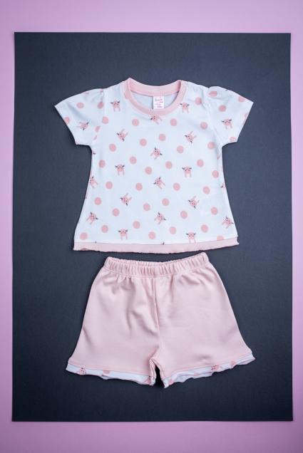 Pajamas girl short sleeves