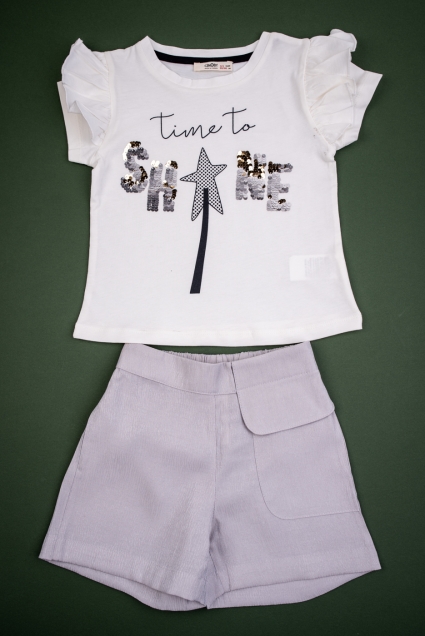 Girl short sleeve set