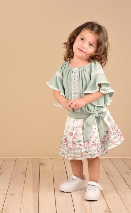 Girl short sleeve set