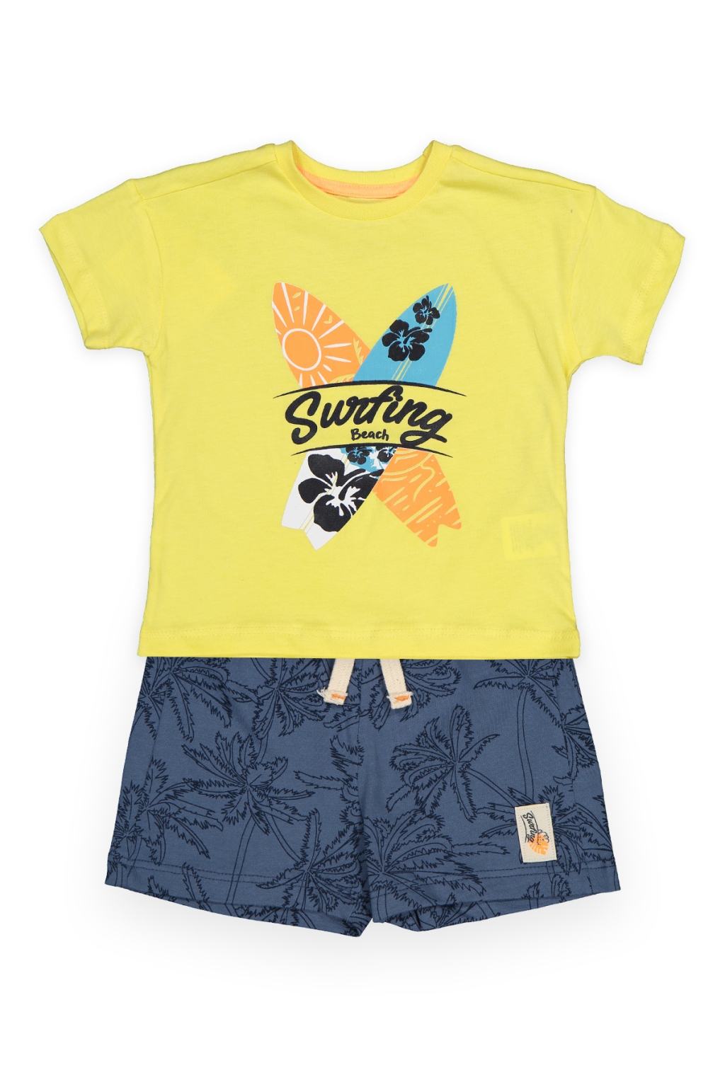 Boy short sleeve set