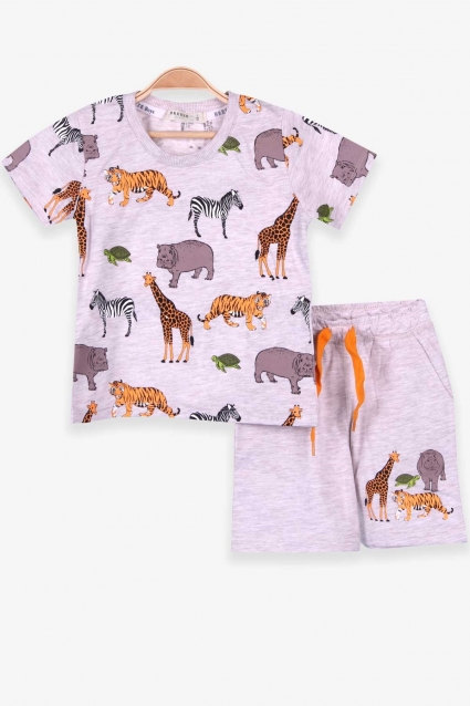 Boy short sleeve set