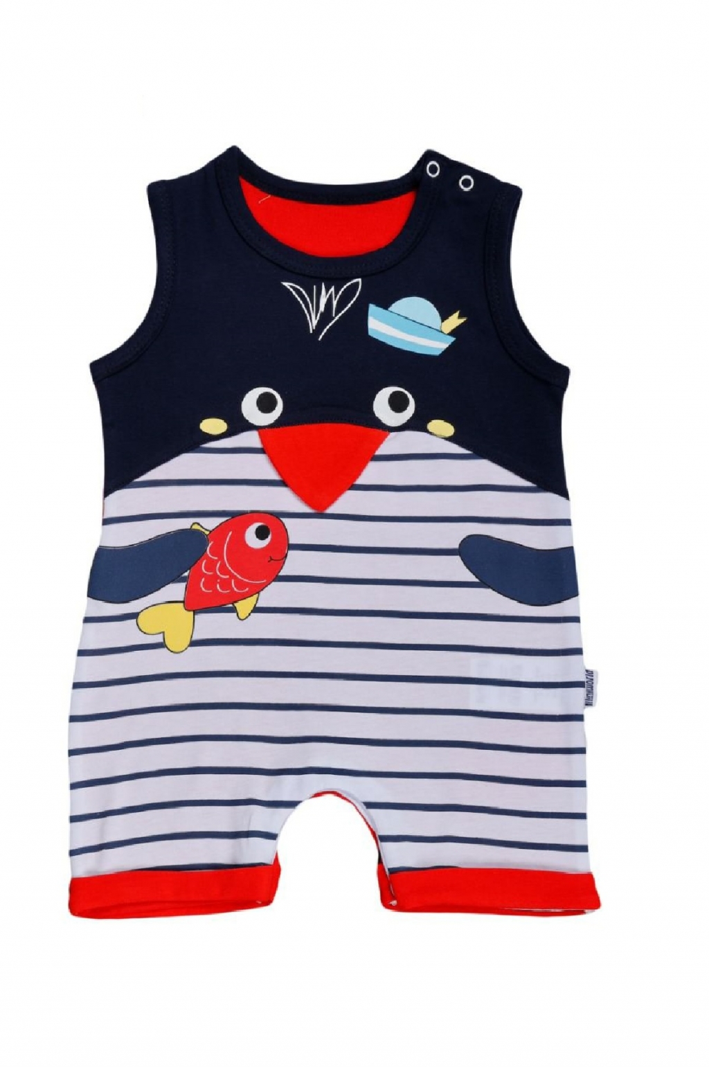 Overalls boy short sleeves