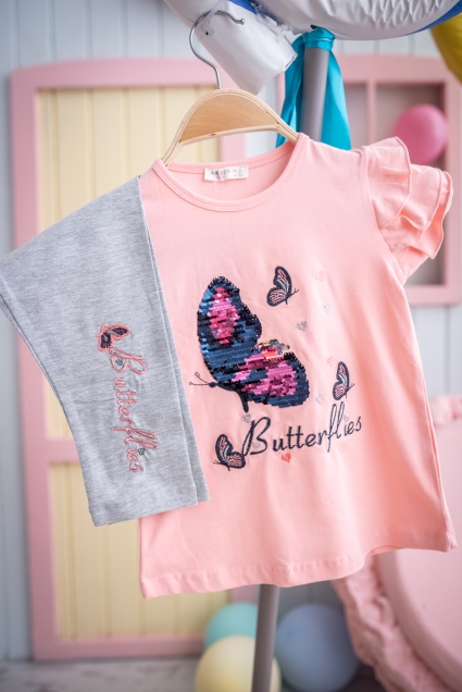 Short sleeve girl set