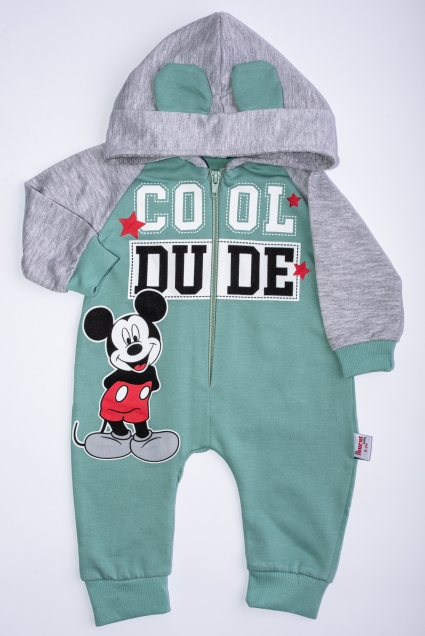 Mickey mouse boy long sleeve jumpsuit