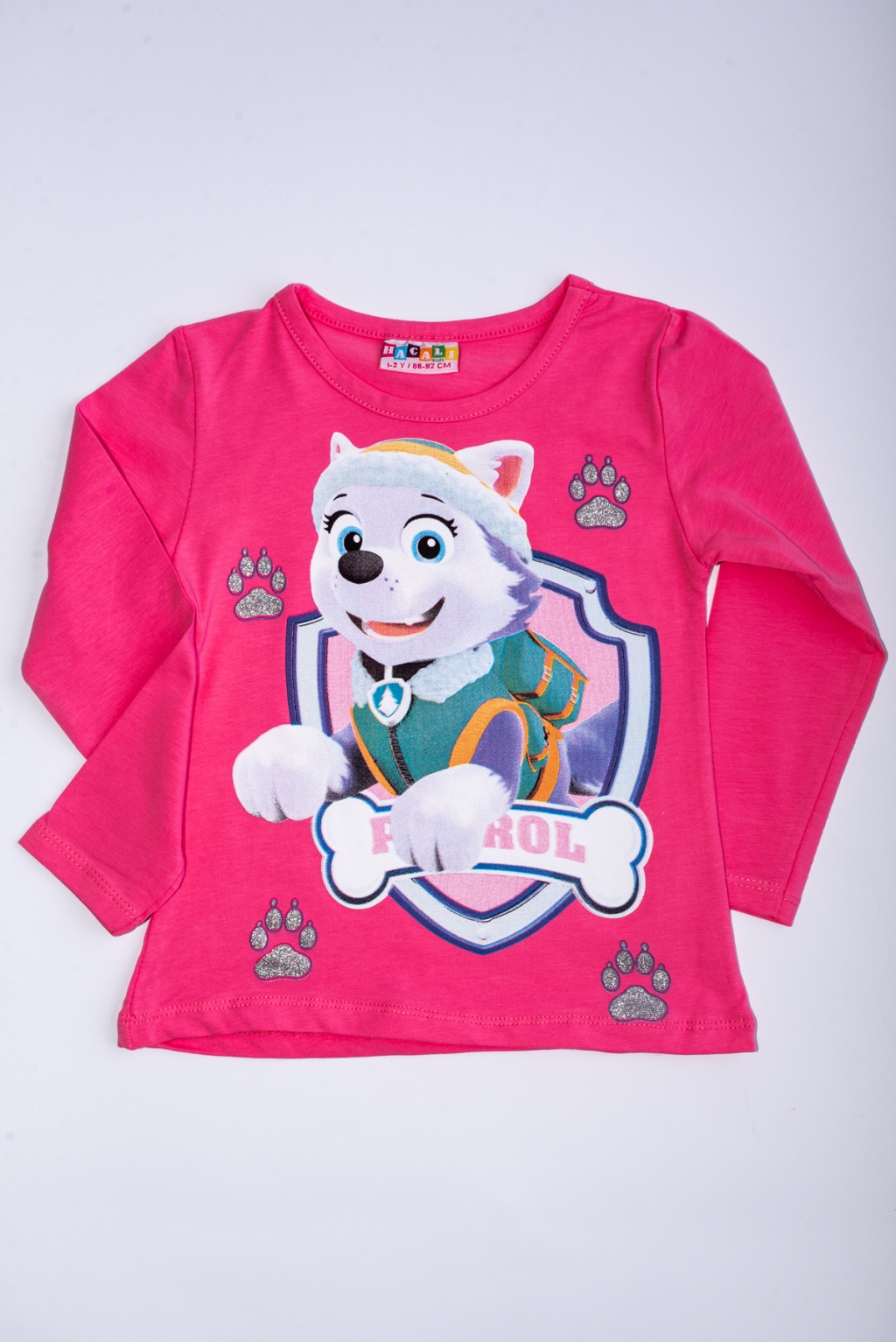 Blouse girl long sleeve dog patrol