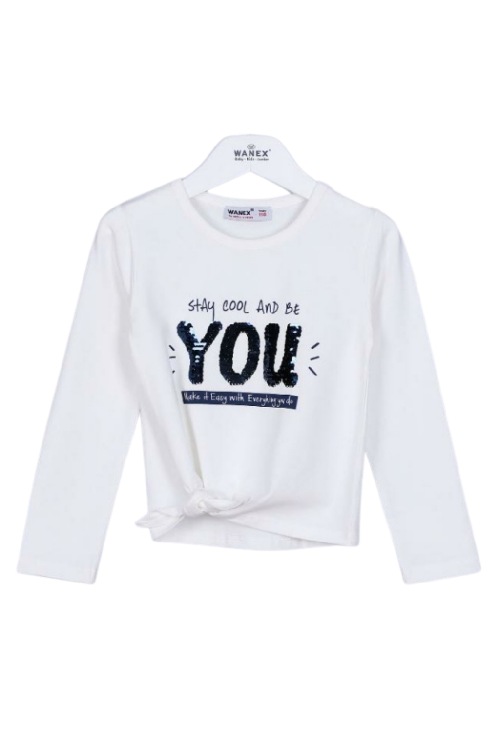 Long sleeve girl blouse