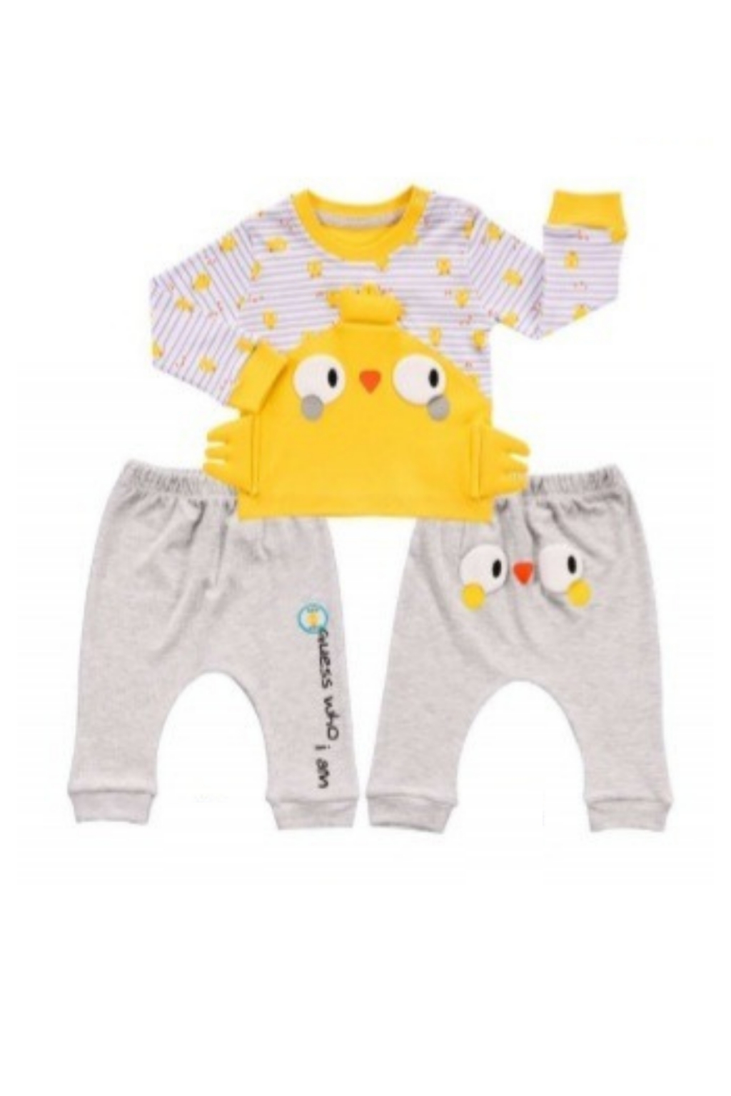 Set of long sleeves 3 parts