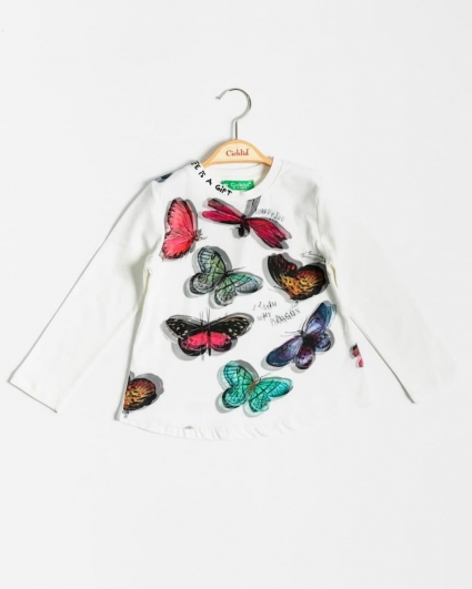 Long sleeve girl blouse