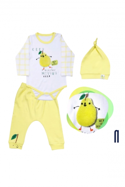 Set of long sleeves 3 parts