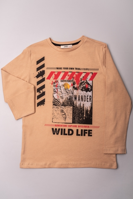 Blouse boy long sleeves
