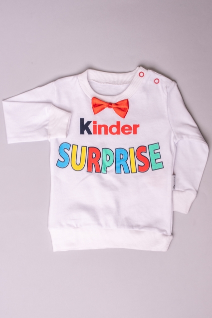 Set of long sleeves 3 parts kinder surprise