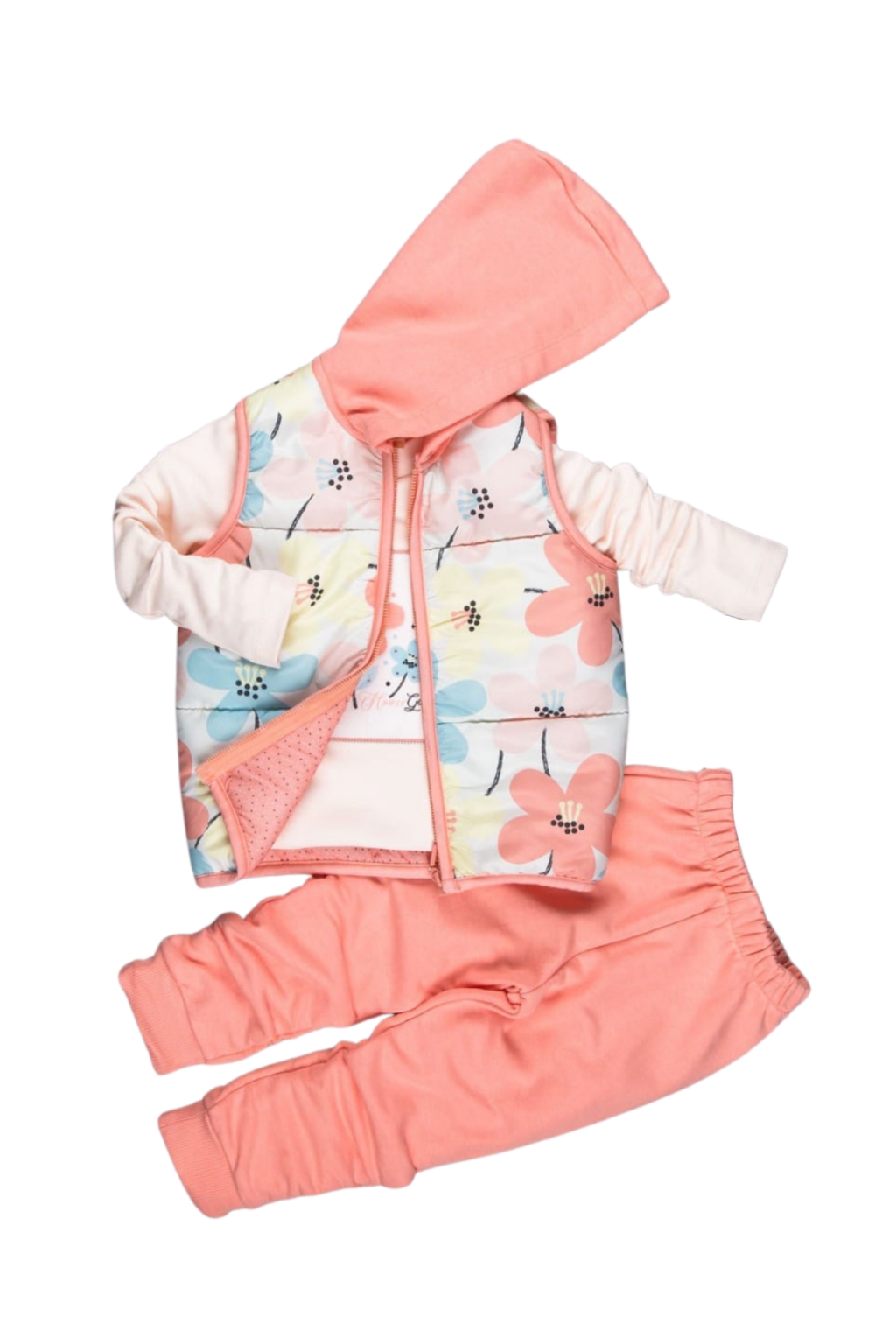 Set girl long sleeve 3 pieces
