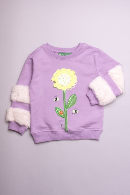 Blouse girl long sleeves