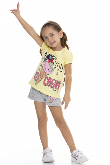 Short sleeve girl set