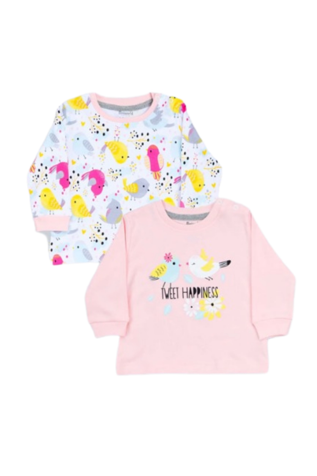 Blouse girl 2 pieces with birds
