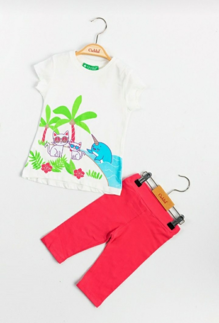 Short sleeve girl set