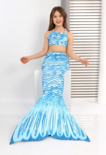 Swimsuit `mermaid` 3 parts