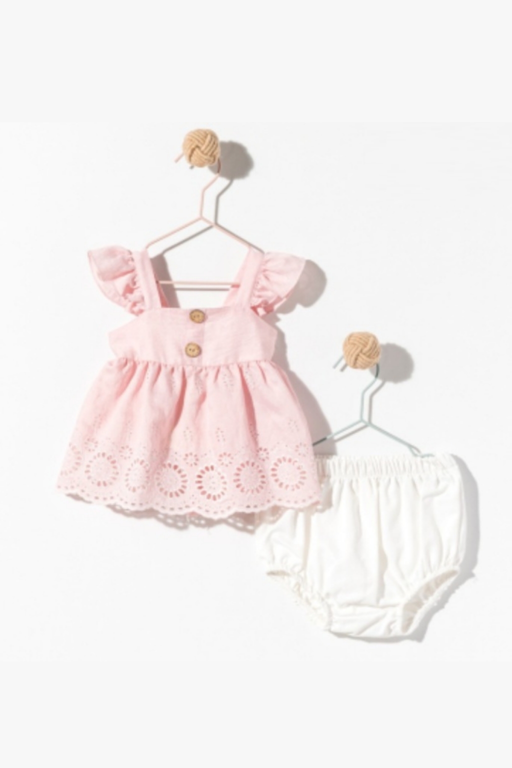 Short sleeve dress with pants