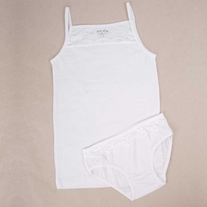 Set of tank top with bikini 3 pieces