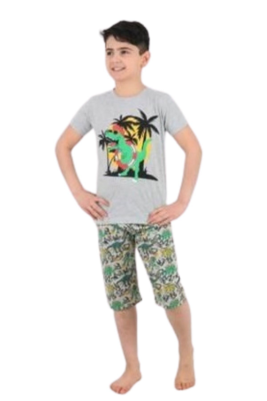 Pajamas boy short sleeves