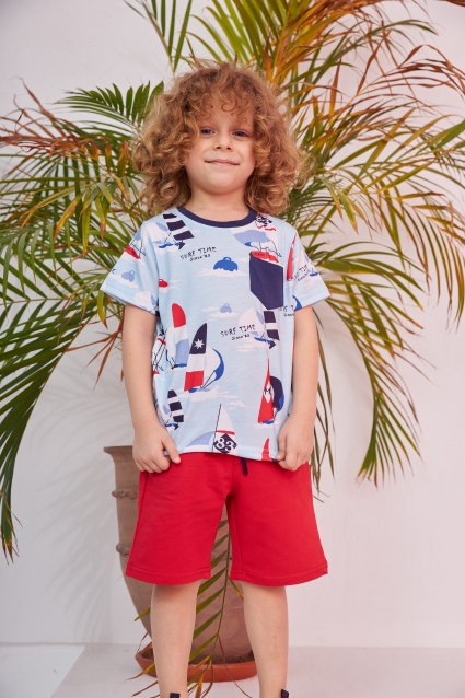 Short sleeve boy set