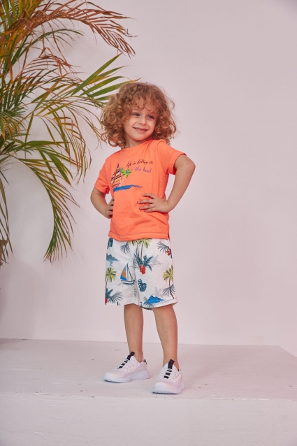 Short sleeve boy set