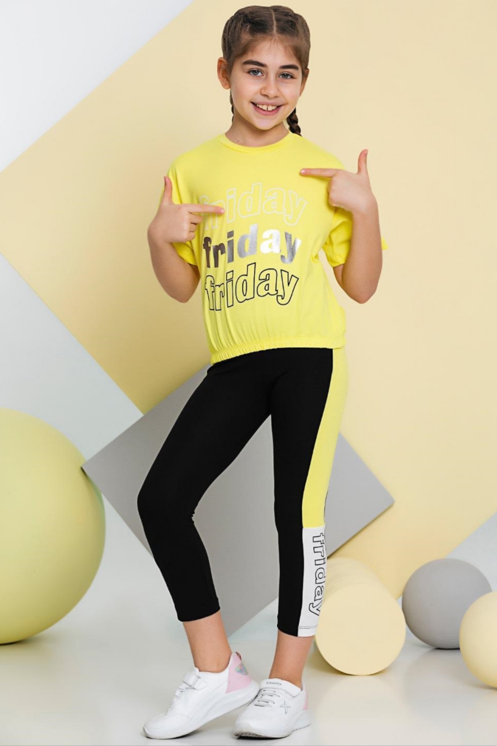 Short sleeve girl set