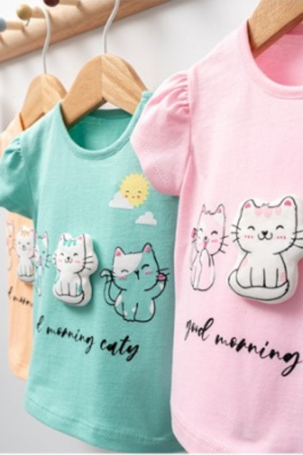 Short sleeve girl set