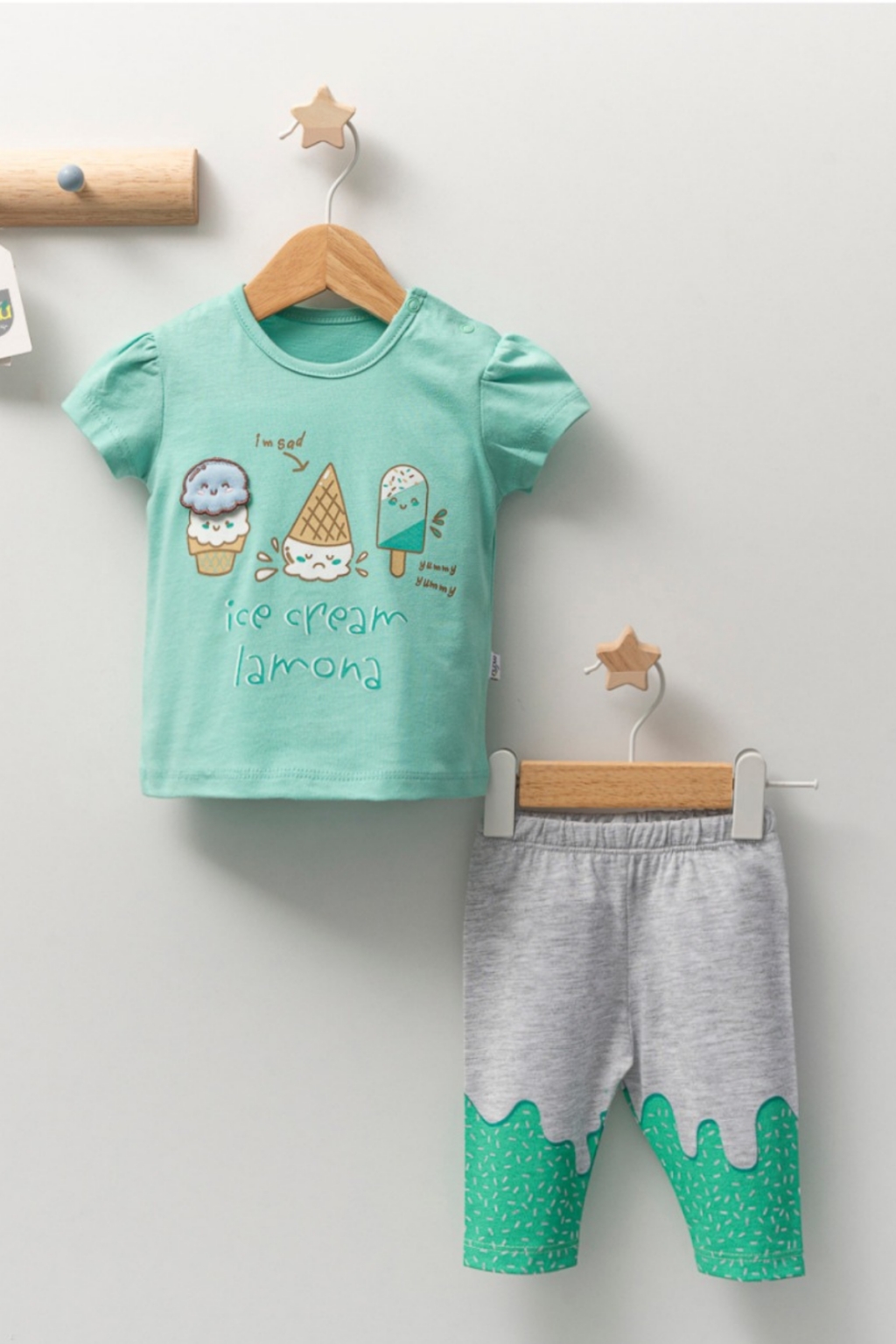 Short sleeve girl set