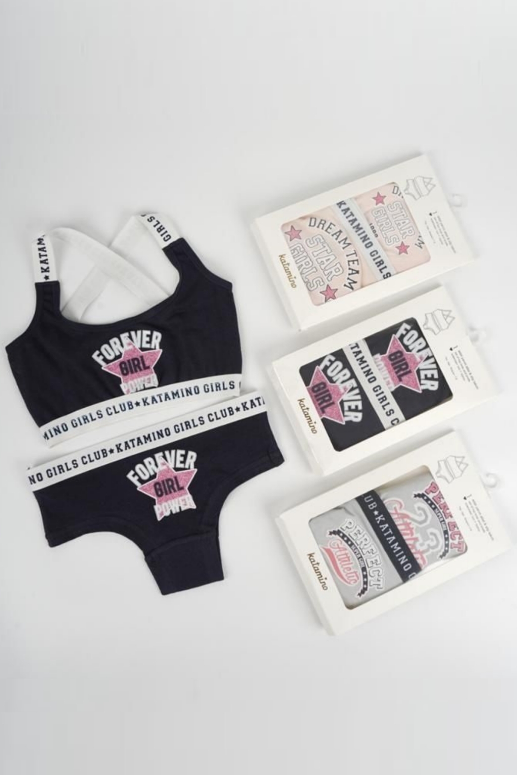 Bustier set with bikini 6 pieces