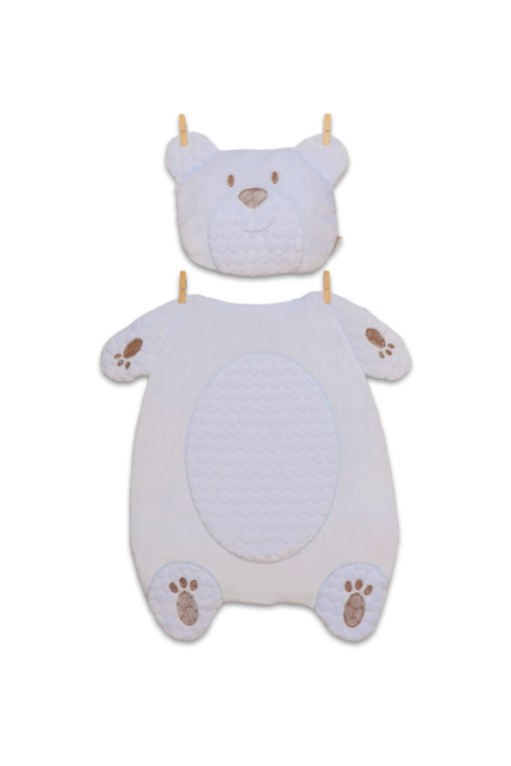 Stroller set girl with teddy bear