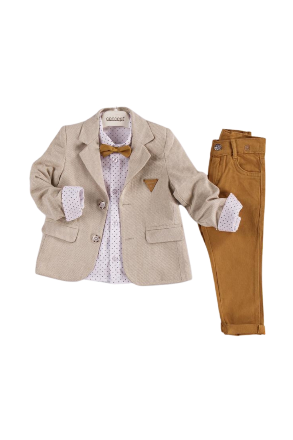 Formal set boy long sleeve 3 pieces