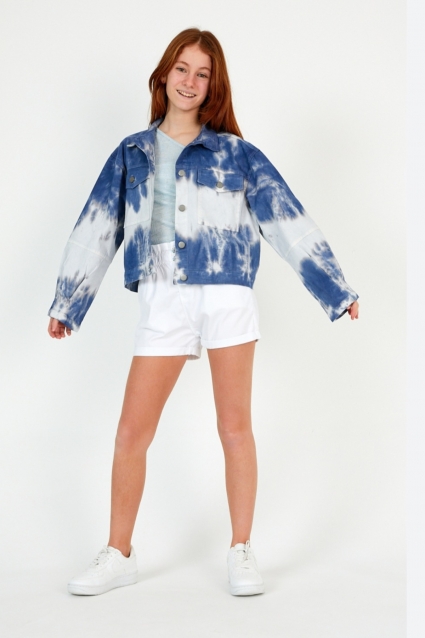 Jacheta denim pentru fete