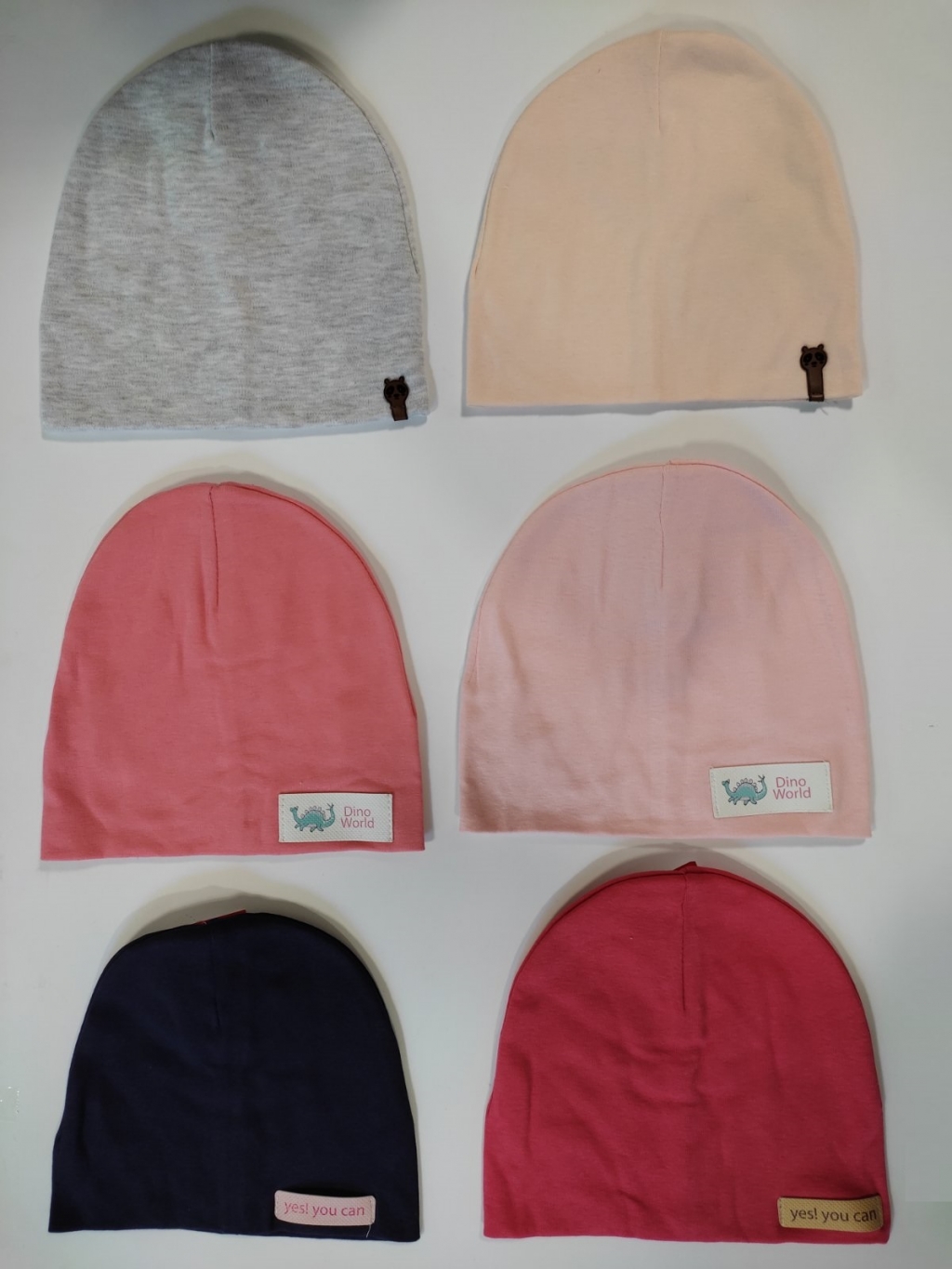 Hat girl 6 pieces