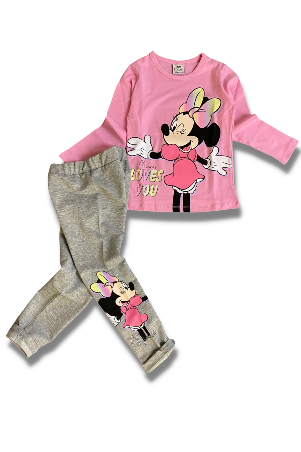 Minnie mouse long sleeve girl set