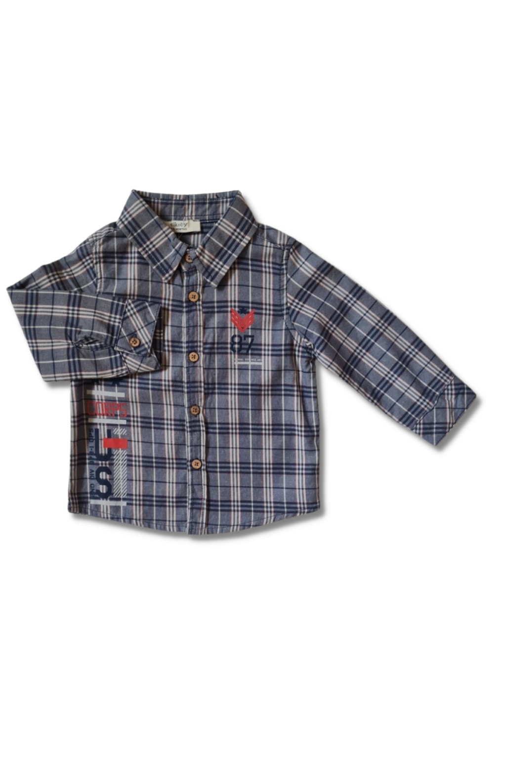 Long sleeve boy`s shirt