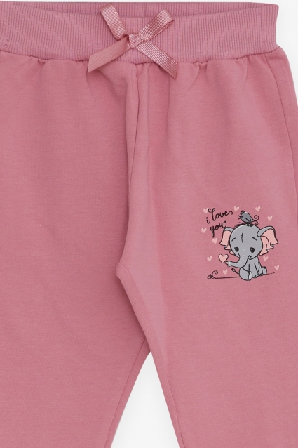 Girl`s petticoat with an elephant