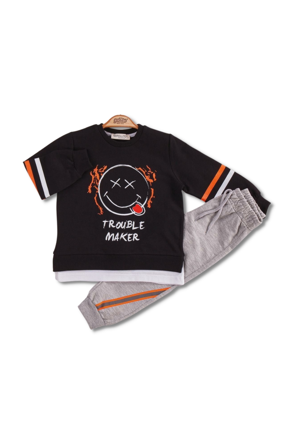 Boy short sleeve set