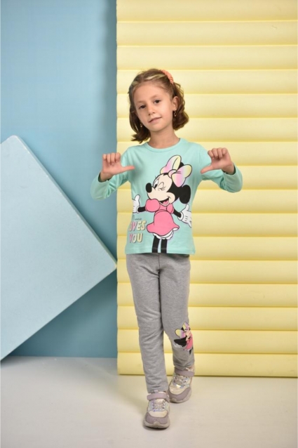 Blouse girl long sleeve minnie mouse