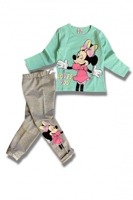 Blouse girl long sleeve minnie mouse