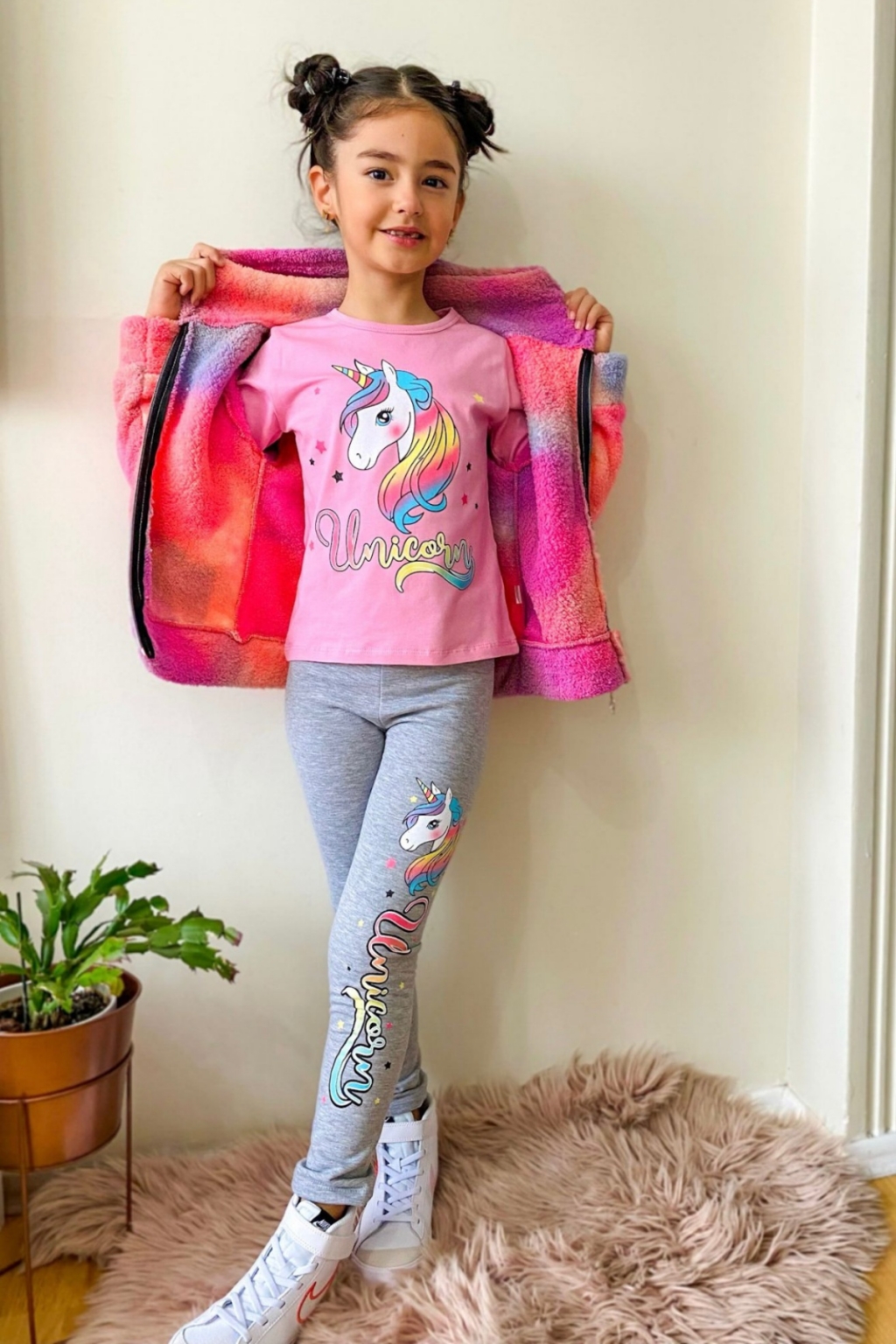 Блуза момиче дълъг ръкав Unicorn