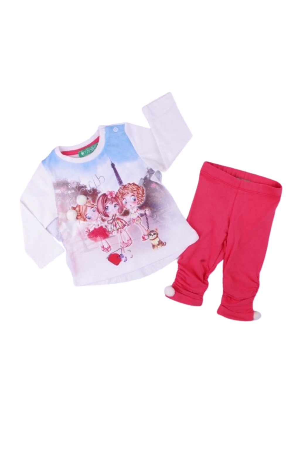 Set of tunic with wedge