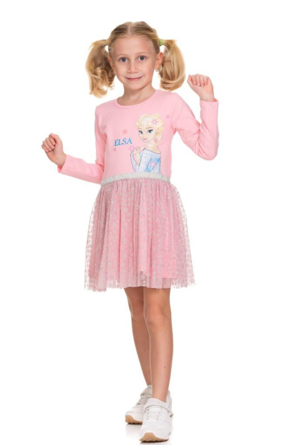 Frozen long sleeve dress