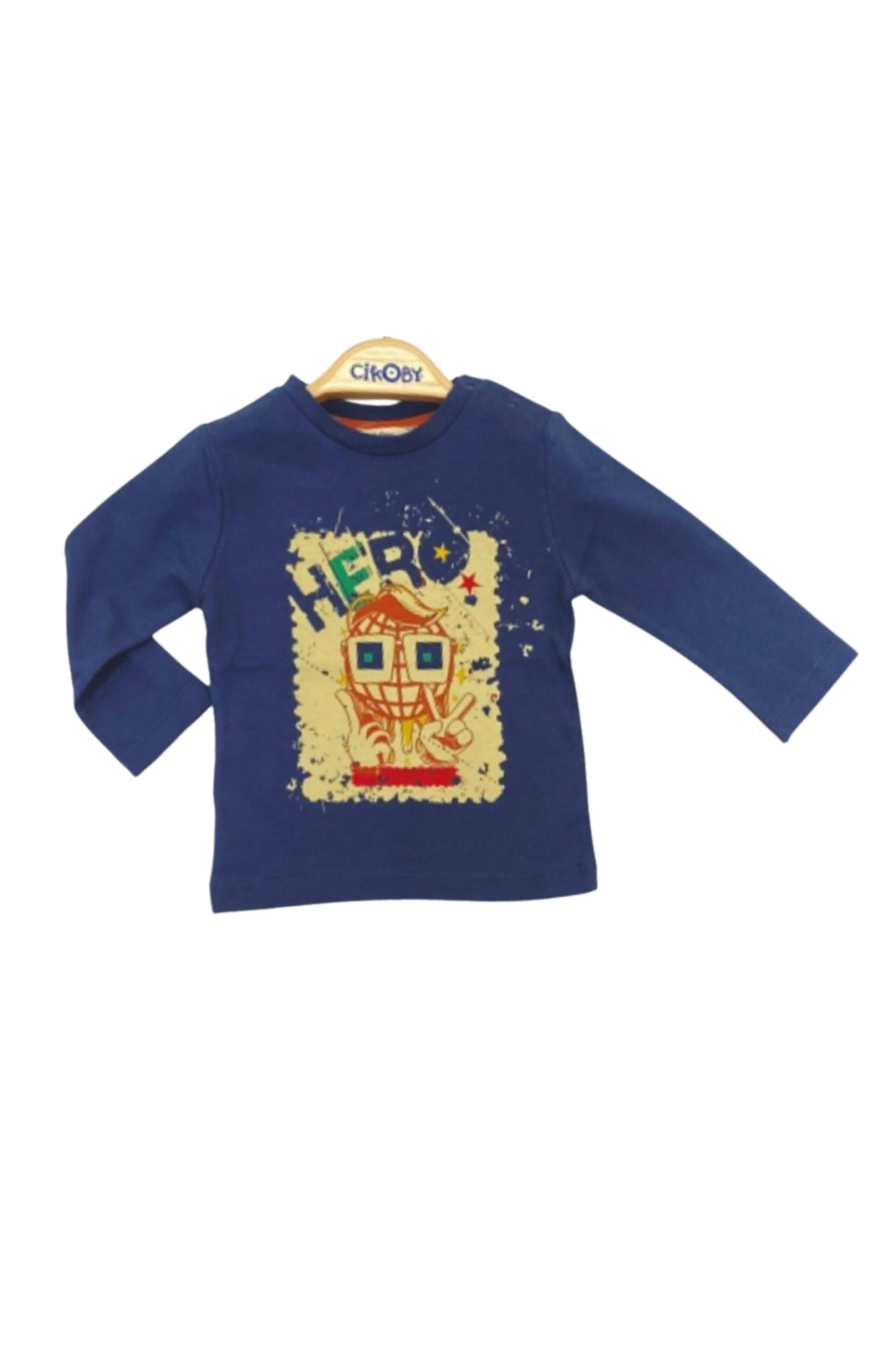 Long sleeve boy`s blouse