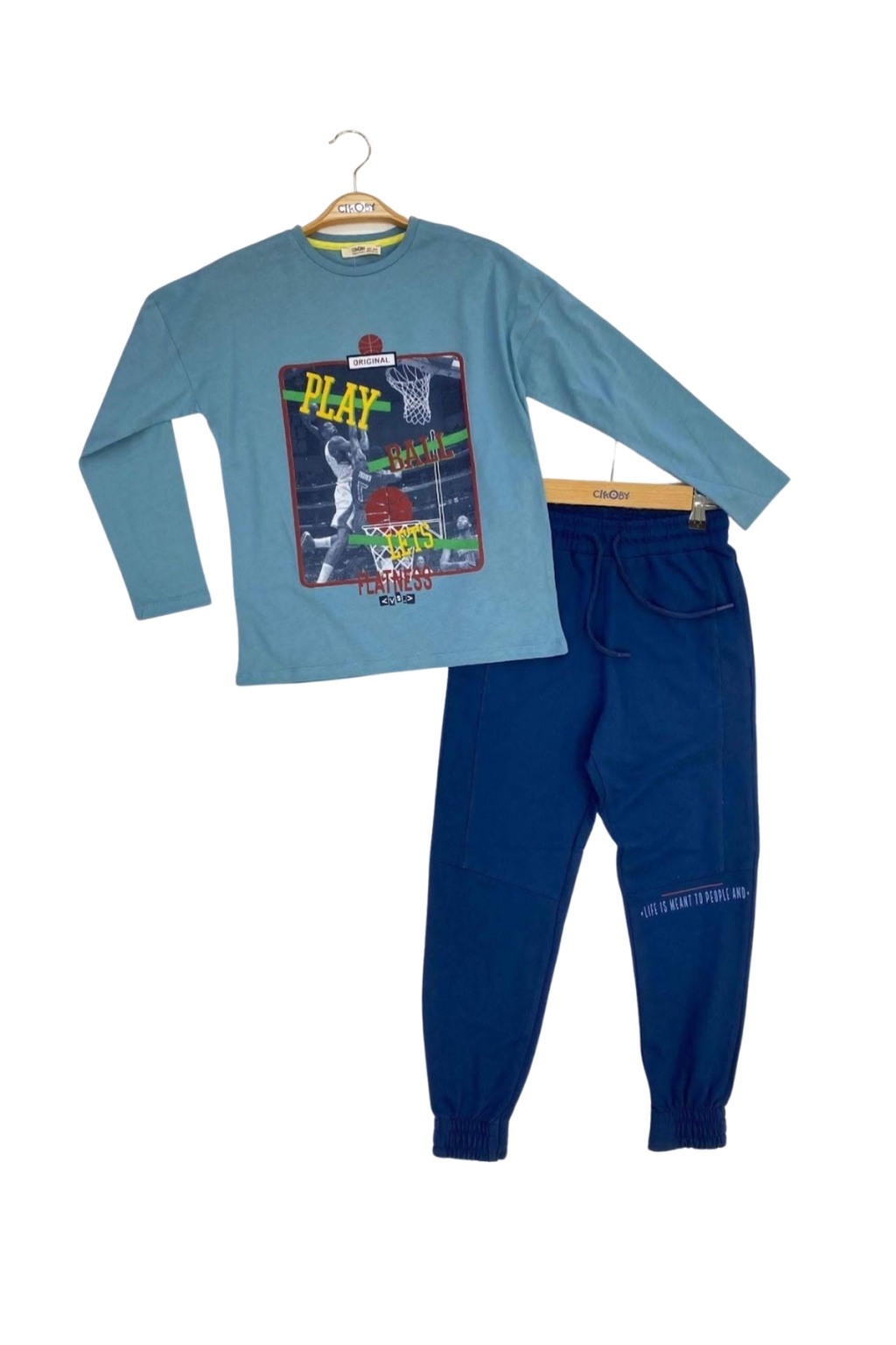 Long sleeve boy`s blouse
